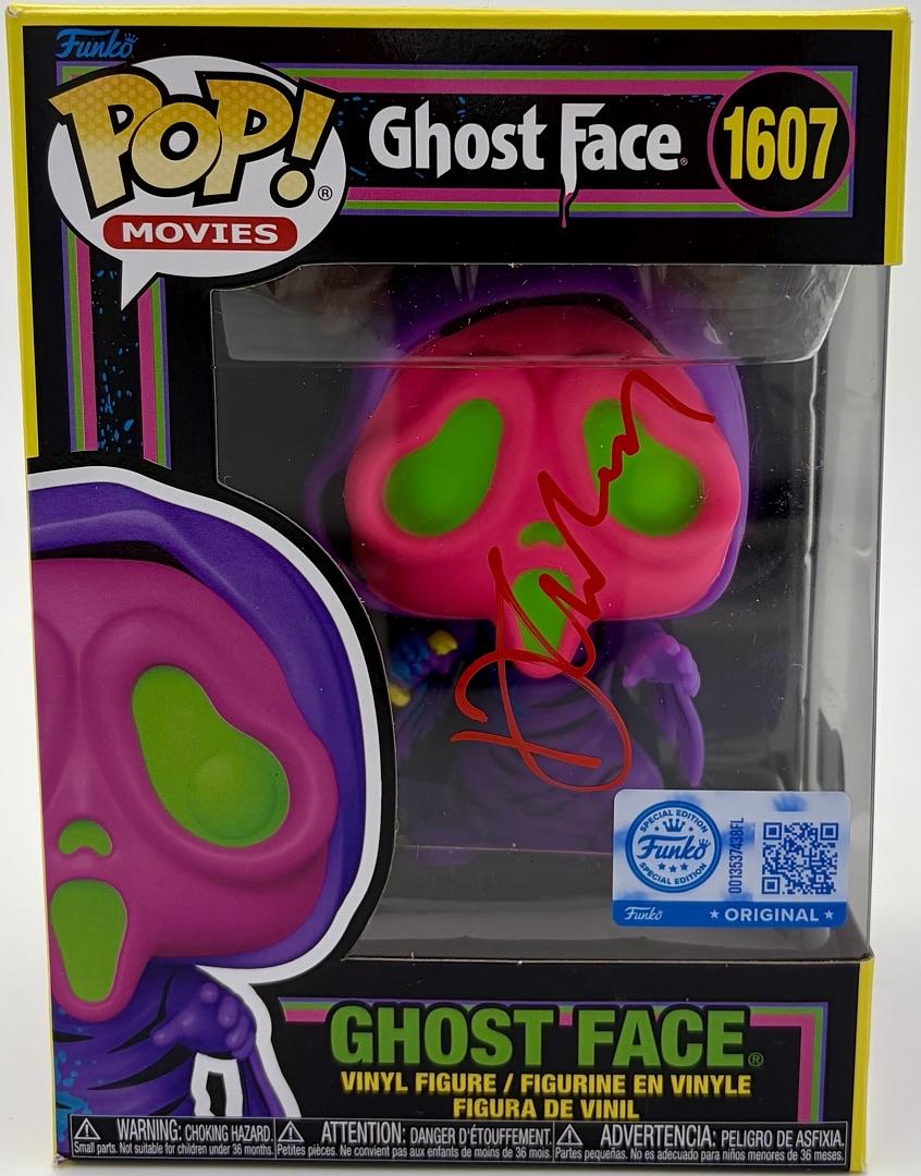 Dermot Mulroney signed "Ghost Face" Funko #1607 - Beckett COA